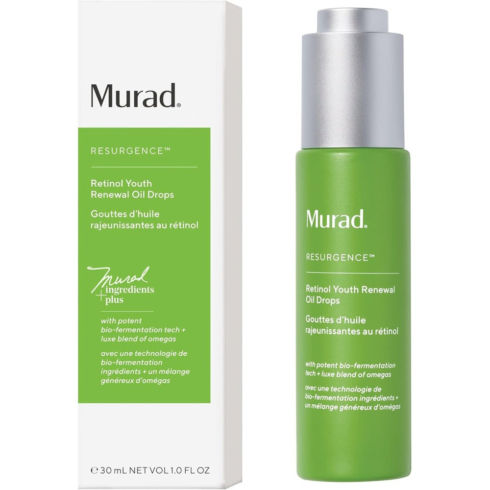 Murad Retinol Youth Renewal Oil Drops Anti-Aging Facial Treatment With Omega-Rich Oils To Smooth Fine Lines And Wrinkles 1.0 Fluid Ounce