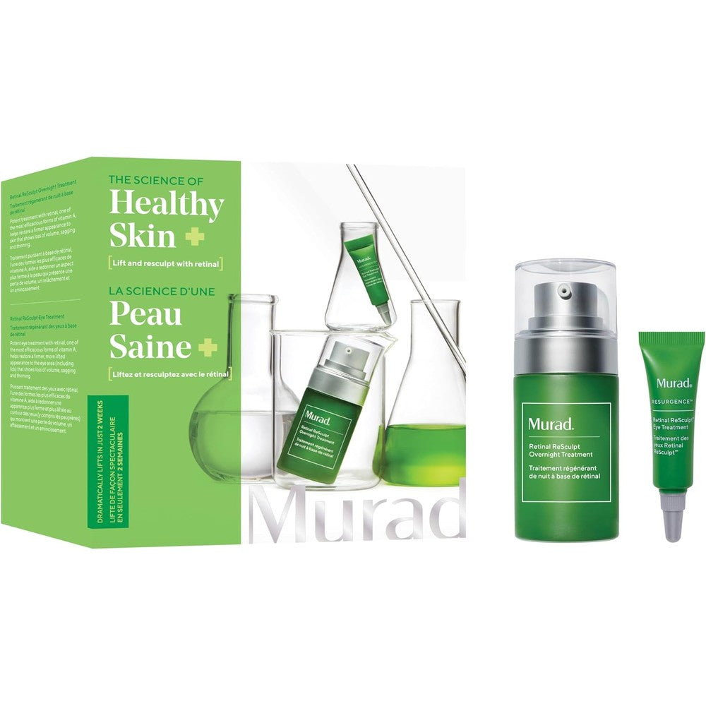 Murad Retinal Trial Kit Lift And Resculpt With Encapsulated Retinal Serum 0.5 Fluid Ounce And Retinal Eye Cream 0.11 Fluid Ounce Anti-Aging Set