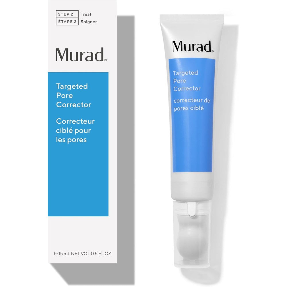 Murad Targeted Pore Corrector Bio-Tech Copper And Amino Acid Blend Skin Smoothing Treatment For Minimized Pores And Shine Control 0.5 Fluid Ounce