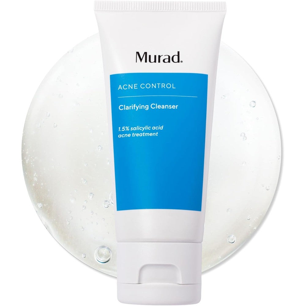 Murad Acne Control Clarifying Cleanser Salicylic Acid And Green Tea Face Wash Travel Size 2 Ounce