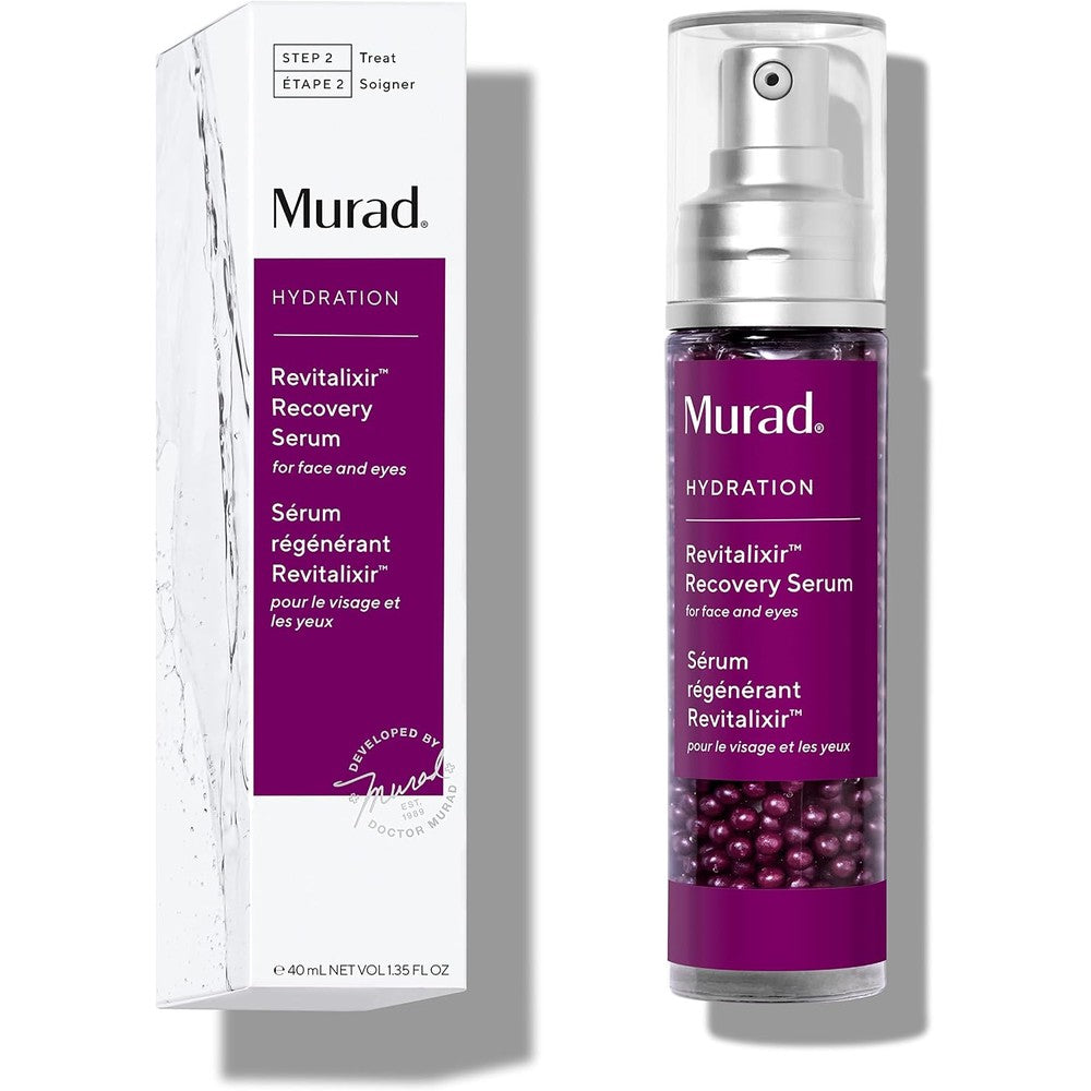 Murad Revitalixir Recovery Serum With Cannabis Sativa And Neuropeptides For Face And Eyes Anti-Aging Treatment 1.35 Fluid Ounces