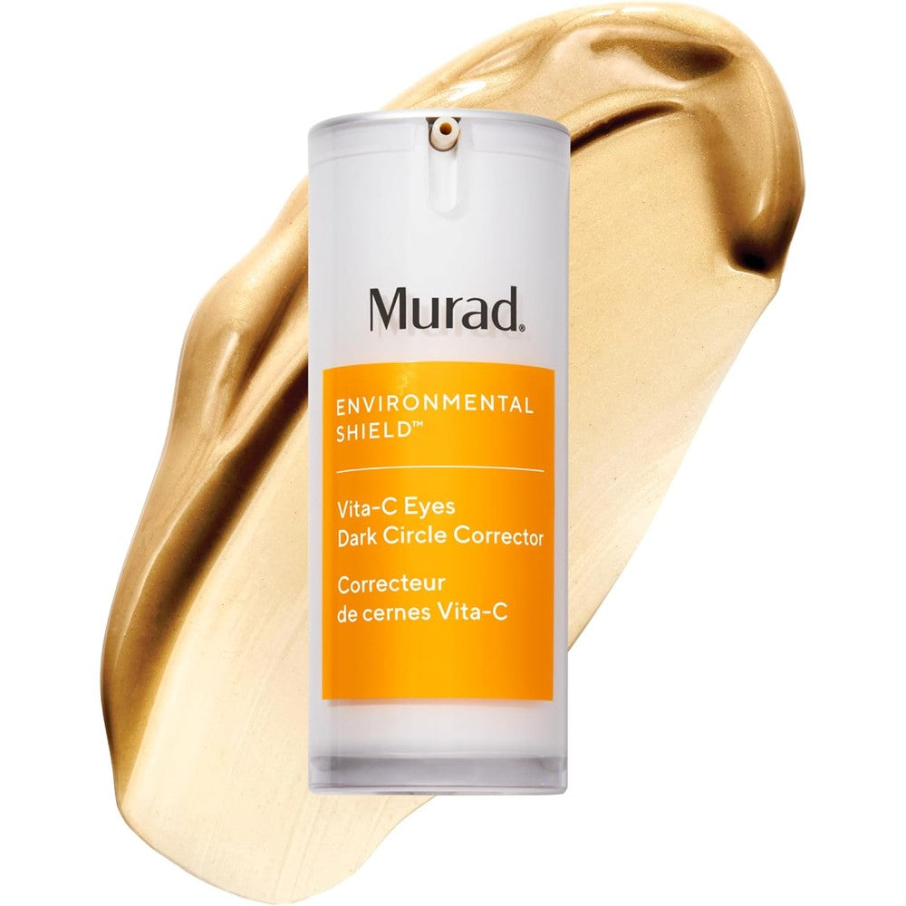 Murad Vita-C Eyes Dark Circle Corrector Serum With Gold-Stabilized Vitamin C For Brightening And Reducing Puffiness 0.5 Fluid Ounce