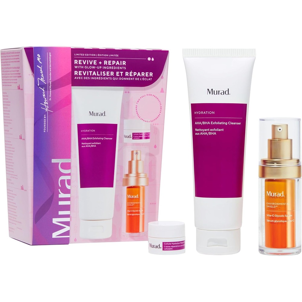 Murad Revive and Repair 3-Piece Skincare Set box front view