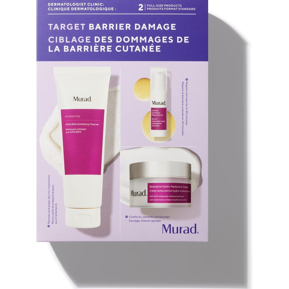 Murad Target Barrier Damage 3-Piece Value Set box front view