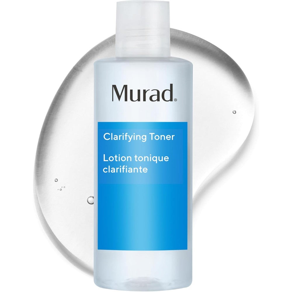 Murad Clarifying Toner Oil Control Cooling Face Toner With Witch Hazel Cucumber And Grape Seed Extract For Acne Prone Skin 6 Fluid Ounce