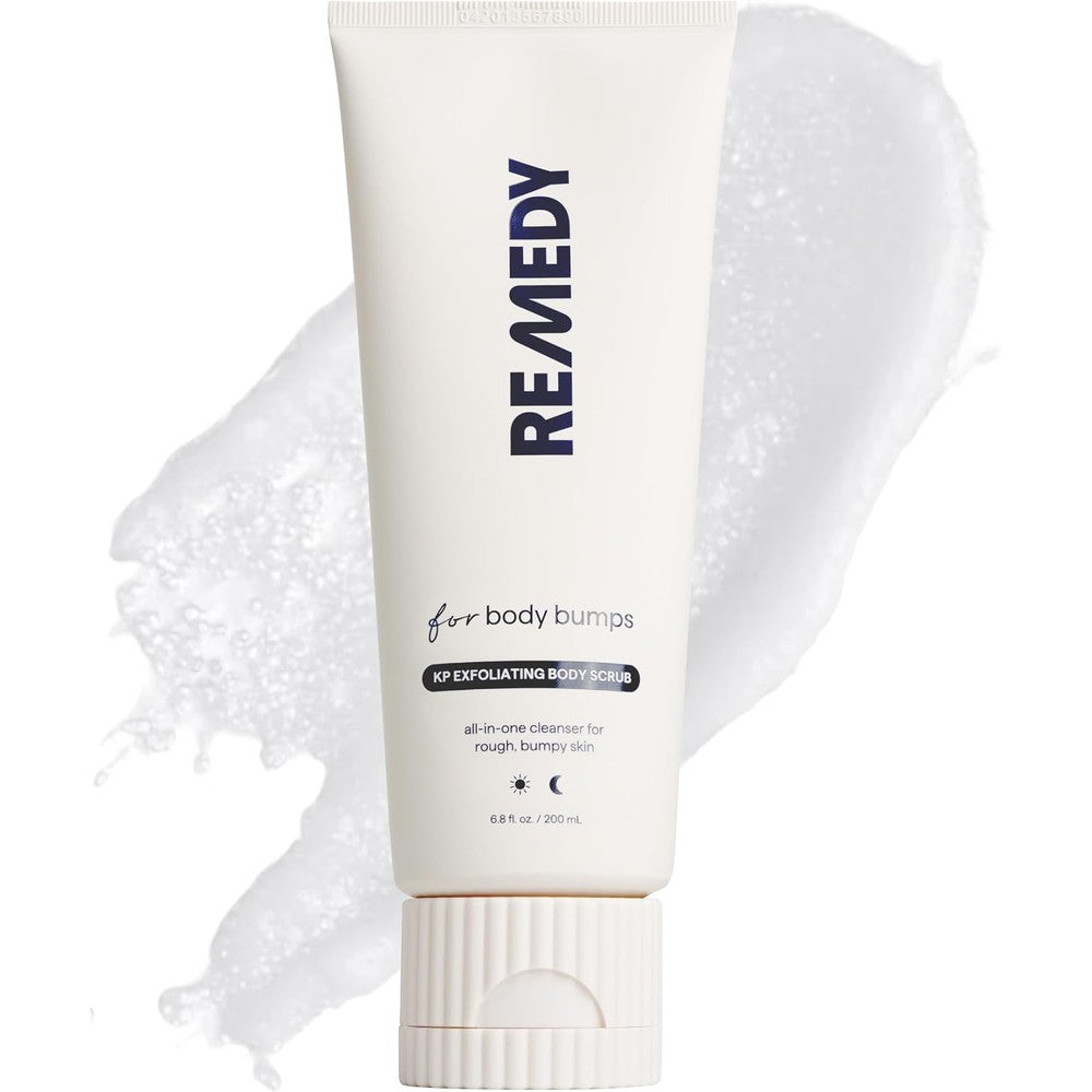 Remedy Science KP Exfoliating Body Scrub front view for treating keratosis pilaris