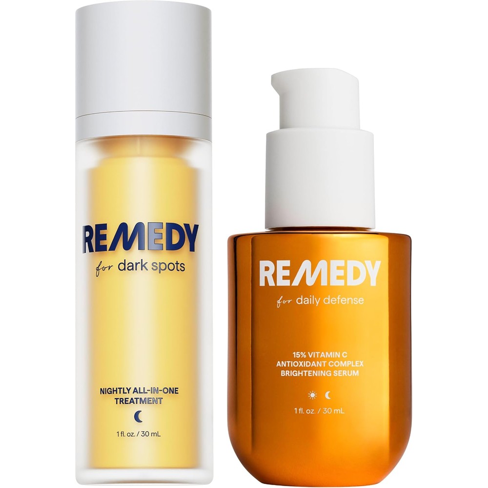 Remedy Science Vitamin C Daily Defense and Dark Spots Duo front view packaging