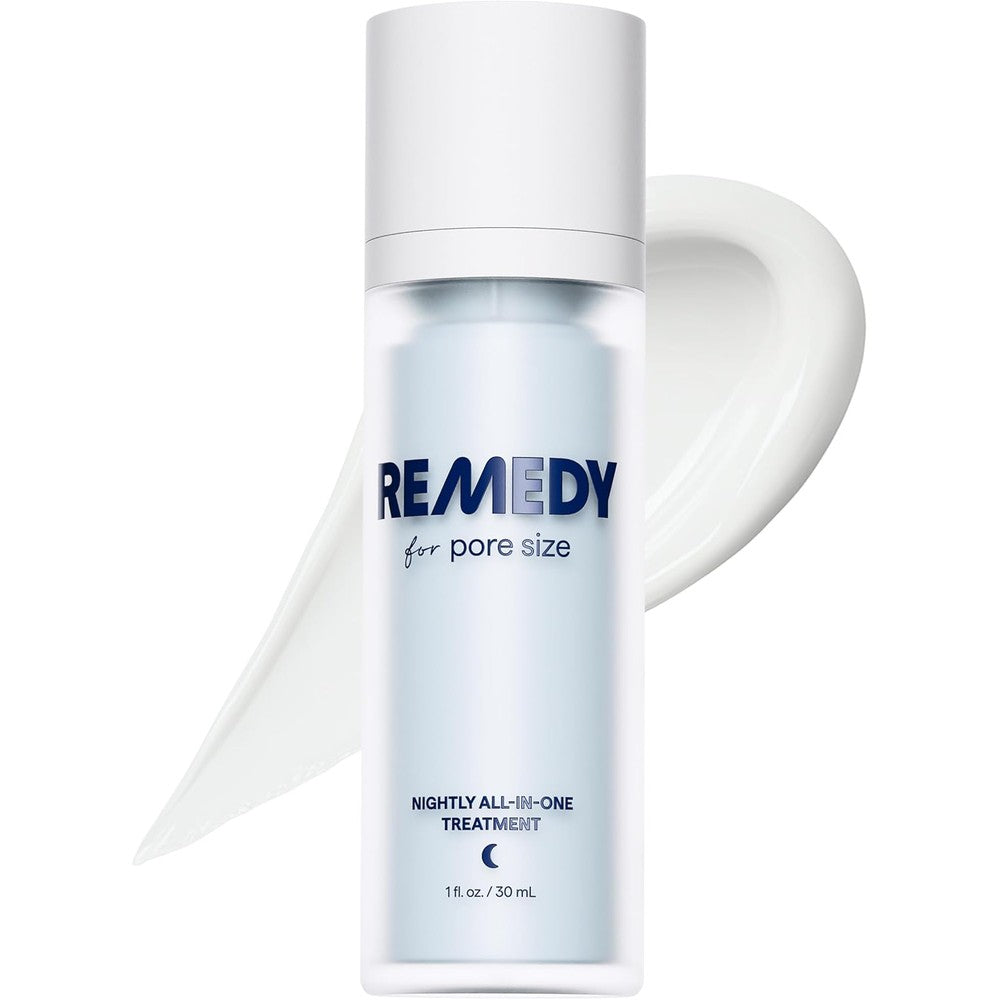 Remedy Science Remedy For Pore Size Pore Refining Advanced Serum Large Pore Minimizer With Retinol BHA And Niacinamide 1 Fluid Ounce