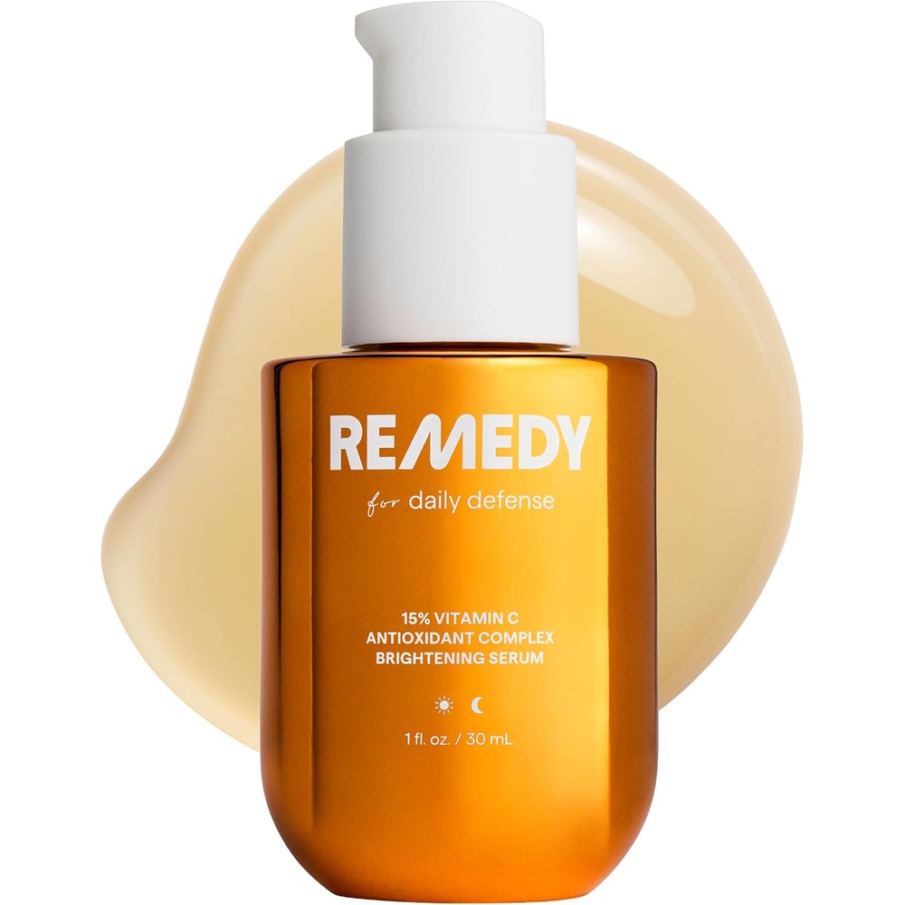 Remedy Science Remedy For Daily Defense 15% Vitamin C Complex Brightening Serum With Ferulic Acid And Ectoin For Sensitive Skin 1 Fluid Ounce