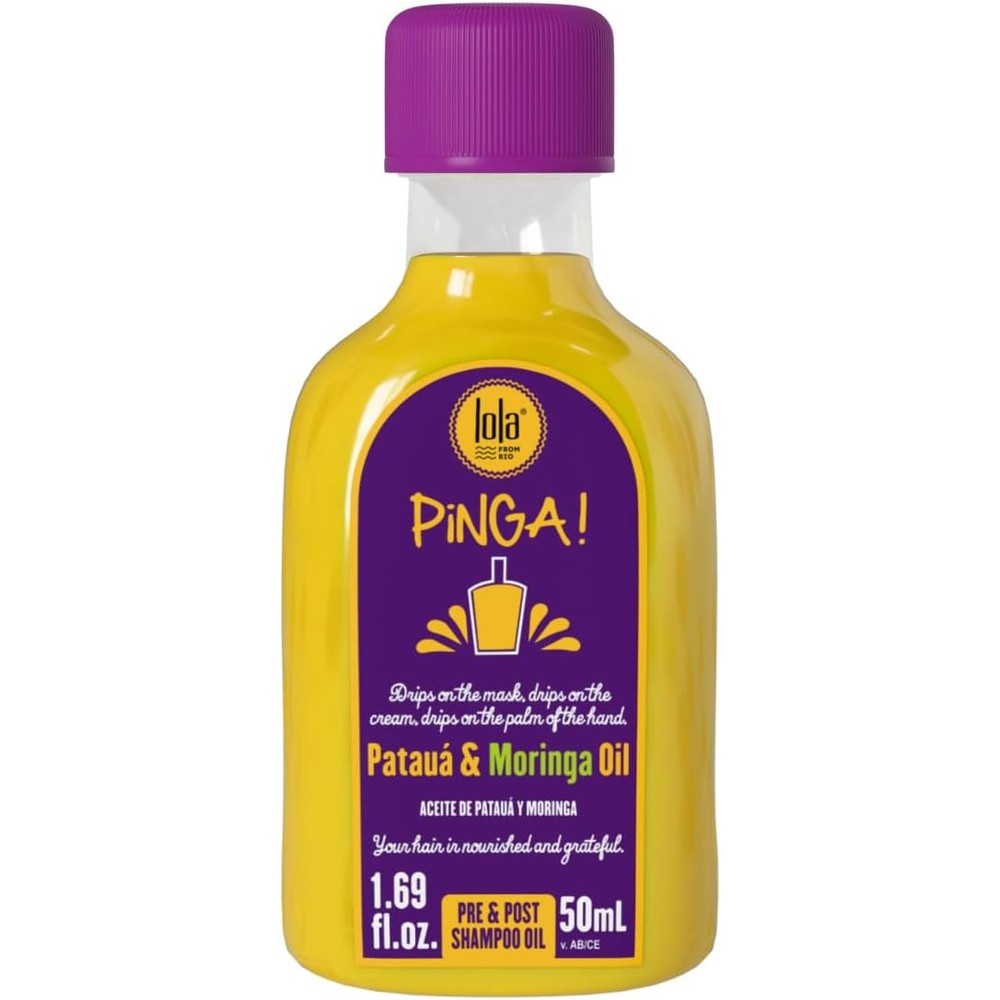 Lola Cosmetics Pinga Patauá And Moringa Brazilian Hair Oil For Deep Nutrition And Frizz Control 50ml