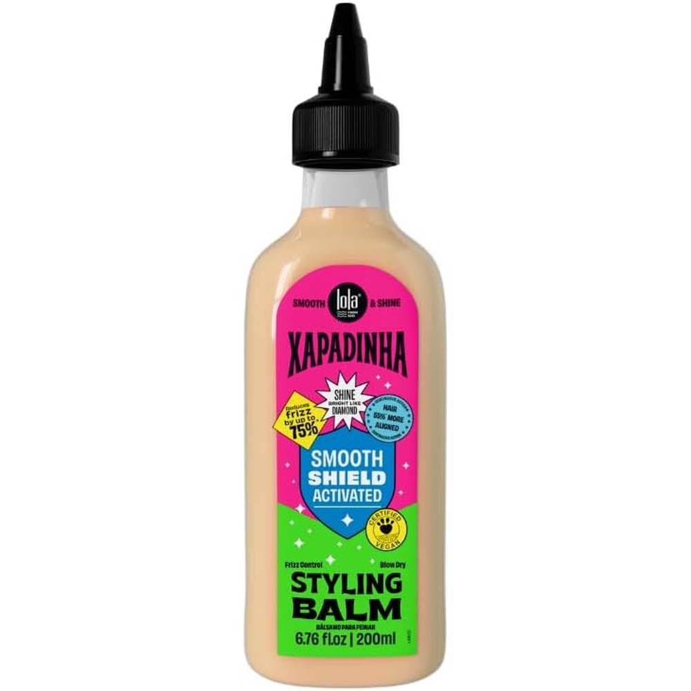Lola Cosmetics Lola From Rio Xapadinha Leave In Styling Balm For Straight Hair With Thermal Protection And Anti Frizz Effect 6.76 Fluid Ounce