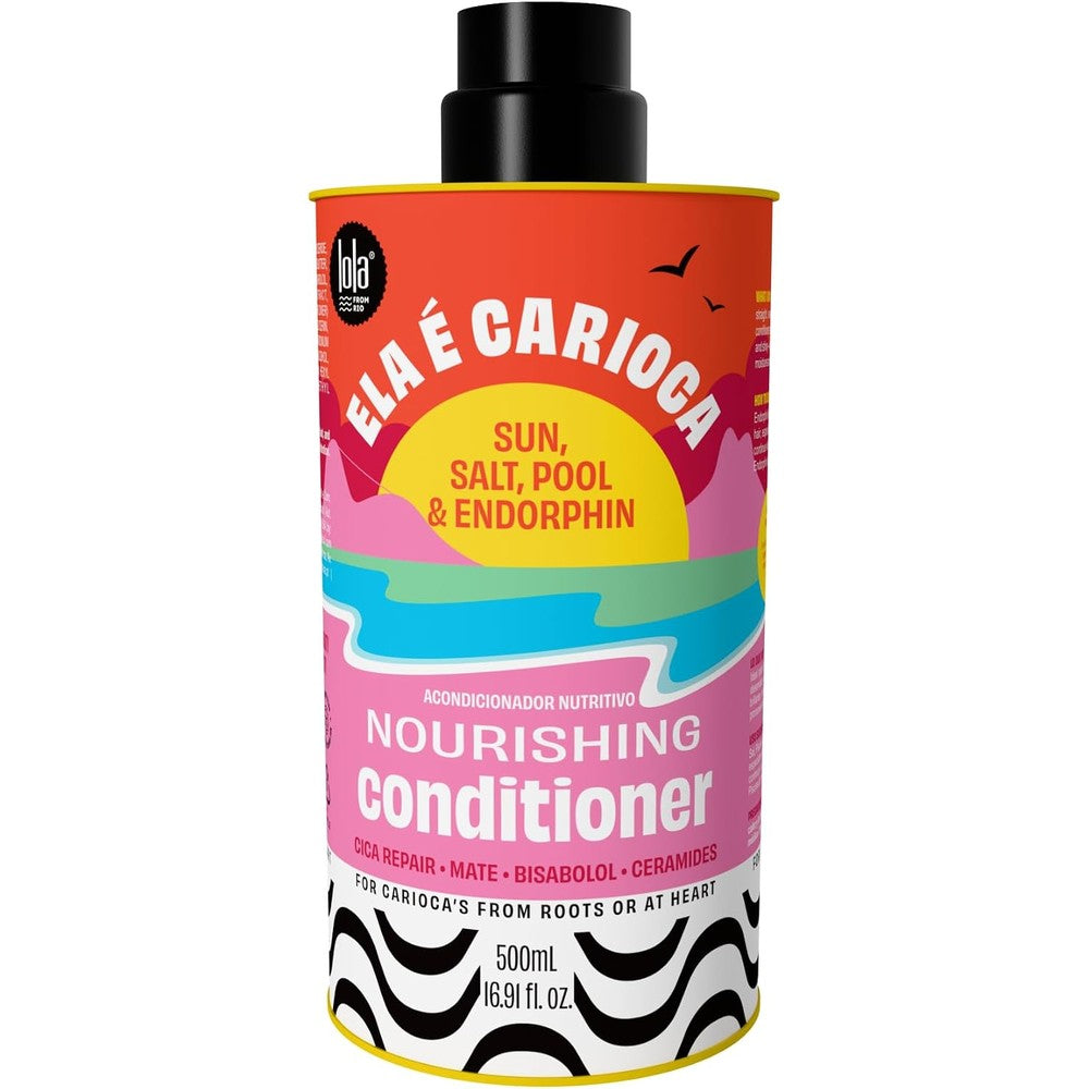 Lola From Rio Ela E Carioca Nourishing Conditioner For Dry And Damaged Hair Seventeen Point Sixty Four Fluid Ounce