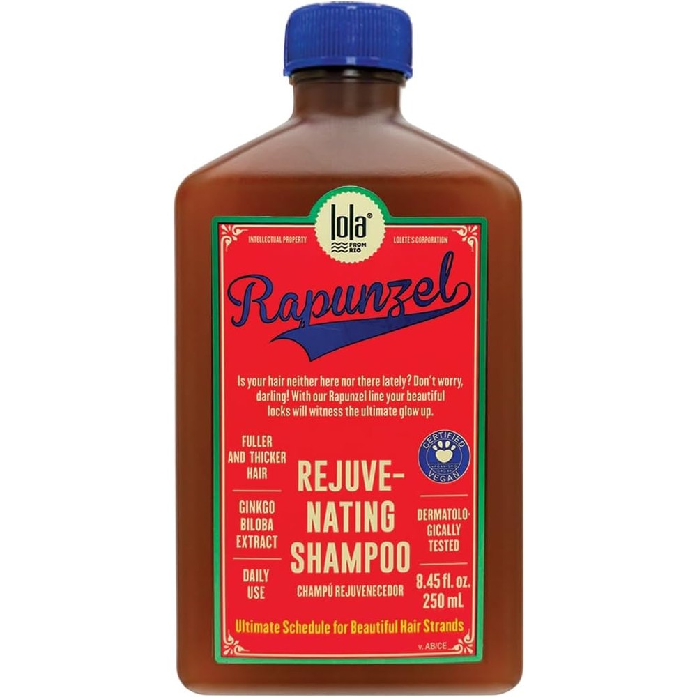 Lola From Rio Rapunzel Rejuvenating Shampoo Nourishing And Strengthening Formula For Fine Thinning Hair 8.45 Fluid Ounce