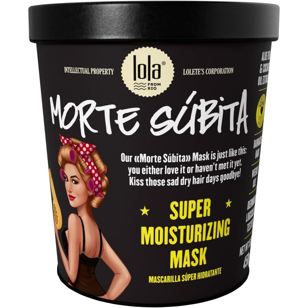 Lola From Rio Morte Subita Intensive Treatment Hair Mask For Dry And Damaged Hair 15.87 Ounces