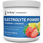 Dr. Berg Nutritionals Zero Sugar Hydration Keto Electrolyte Powder Strawberry Lemonade Flavor Drink Mix 50 Servings 10.41 Ounces