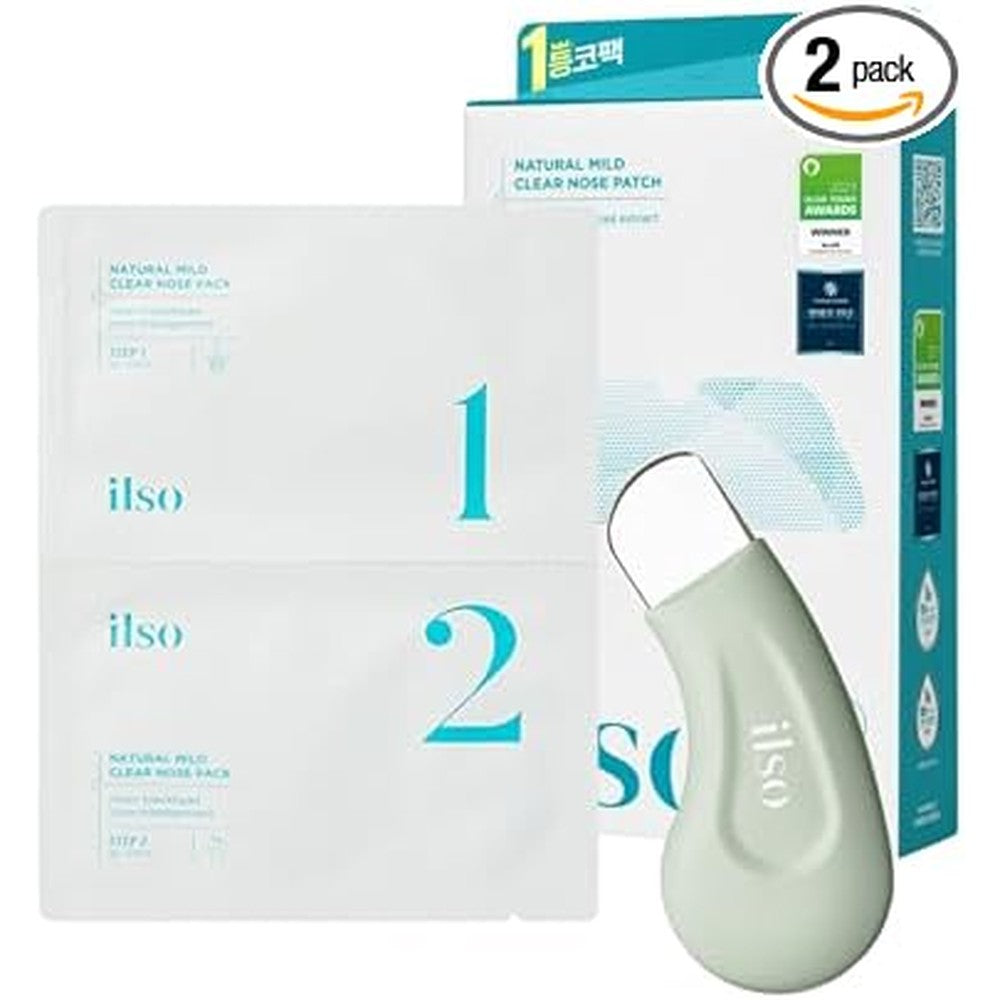 Ilso Natural Mild Clear Nose Patch And Deep Clean Master Set For Blackhead Removal And Pore Tightening