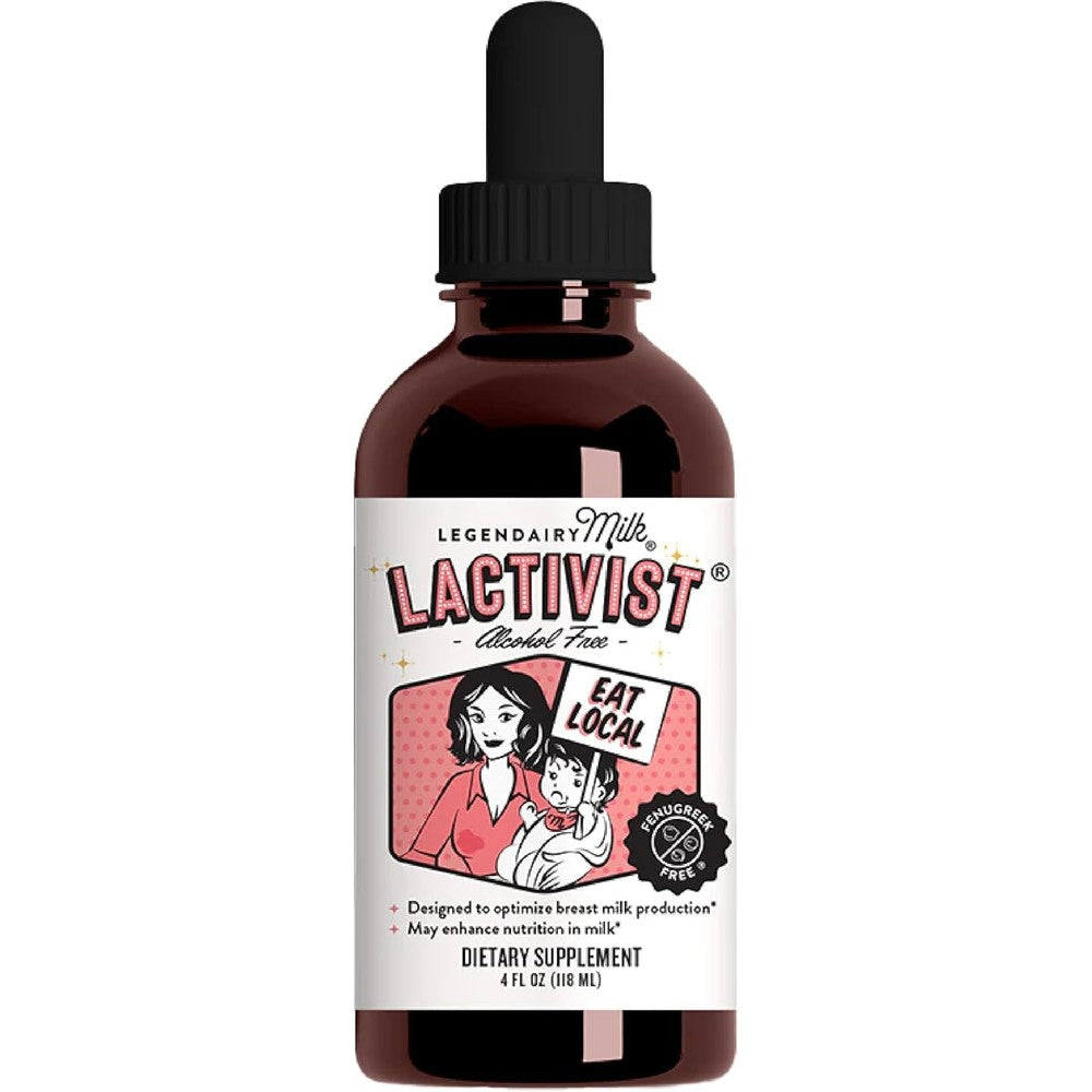 Legendairy Milk Lactivist Breastfeeding Supplement Drops With Organic Torbangun Alcohol Free Fenugreek Free Lactation Support 4 Fluid Ounce