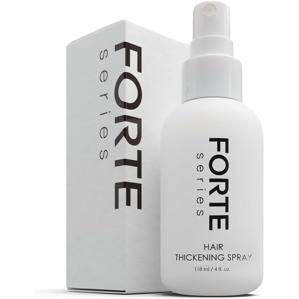 Forte Series Hair Thickening Spray For Men With Biotin Peptide Complex Pre-Styler For Volume And Texture 4 Fluid Ounce