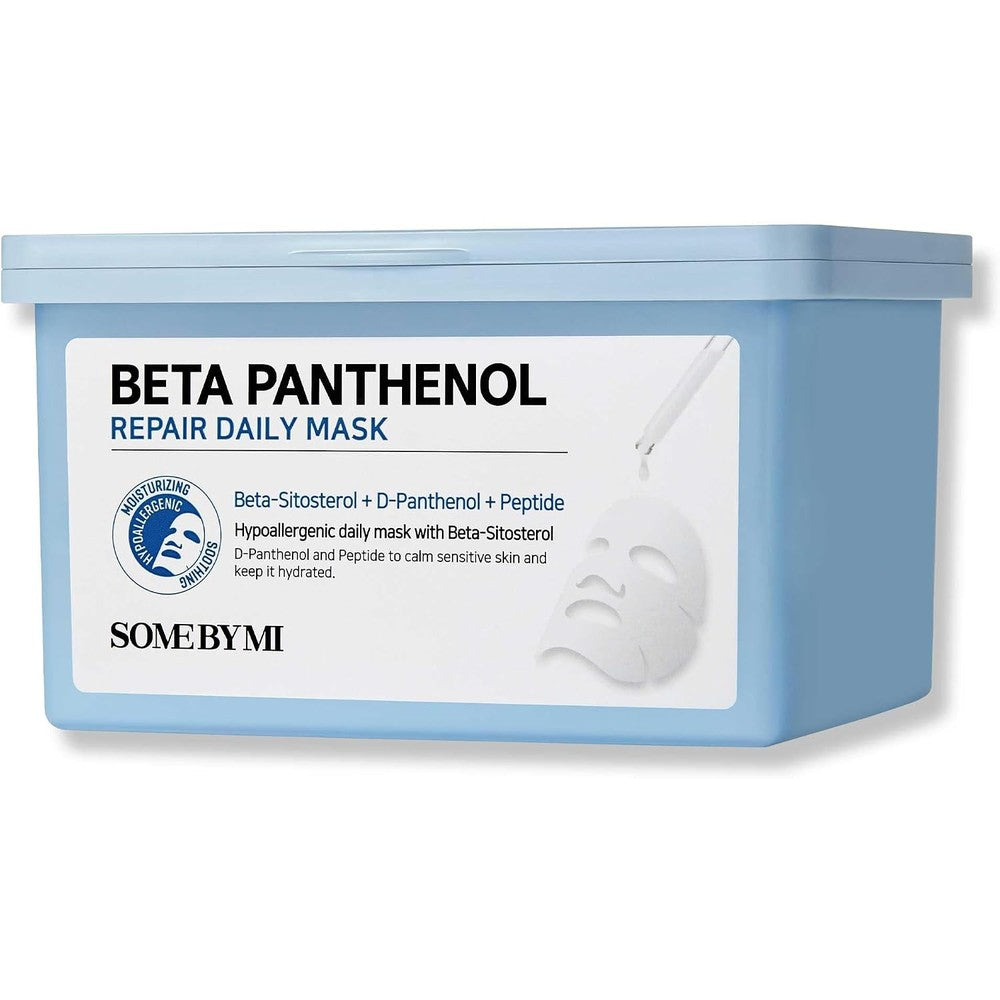 SOME BY MI Beta-Panthenol Repair Daily Mask tub front view for barrier recovery