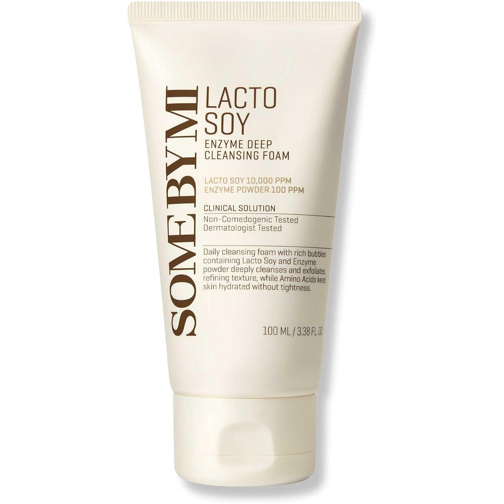 SOME BY MI Lacto Soy Enzyme Deep Cleanser front view packaging for pore care