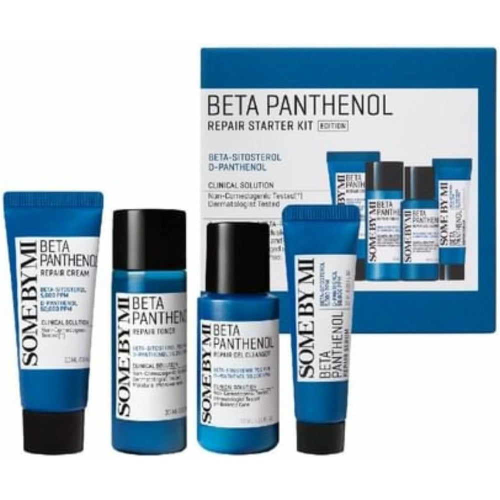 Some By Mi Beta Panthenol Repair Starter Kit front view showing 4 piece set