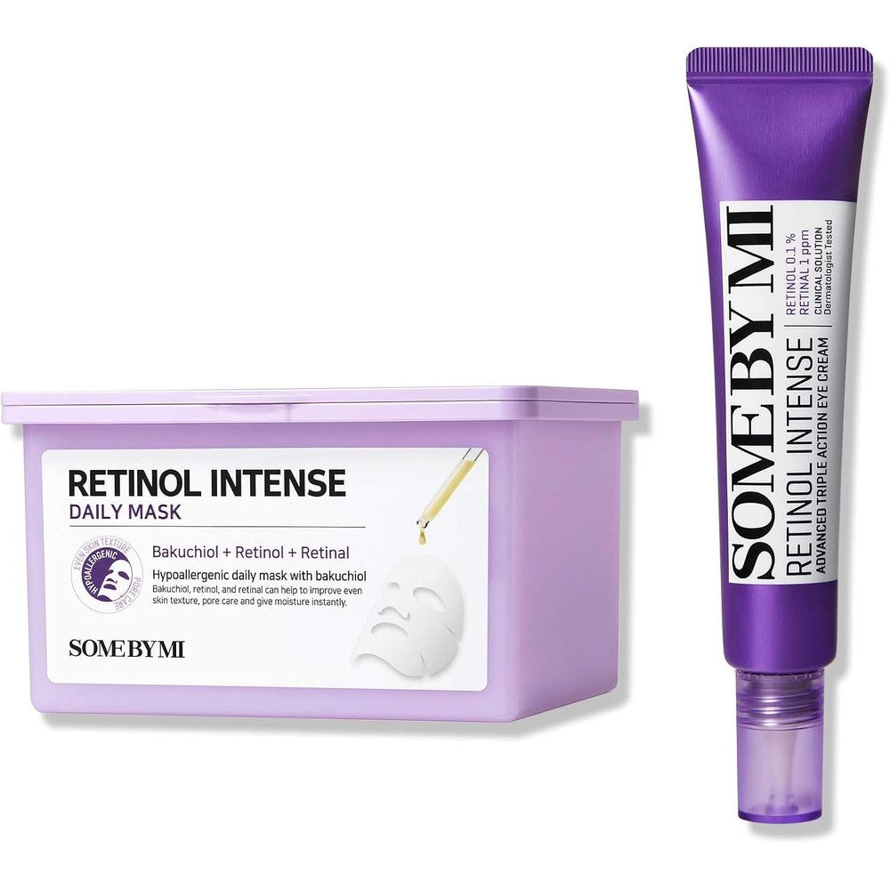 Some By Mi Retinol Intense Advanced Triple Action Eye Cream and Daily Mask box set