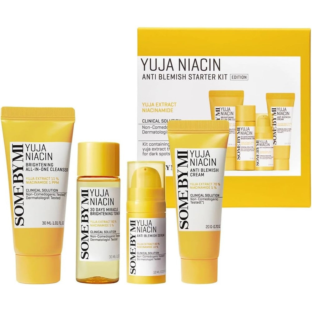 Some By Mi Yuja Niacin Anti Blemish Starter Kit packaging front view