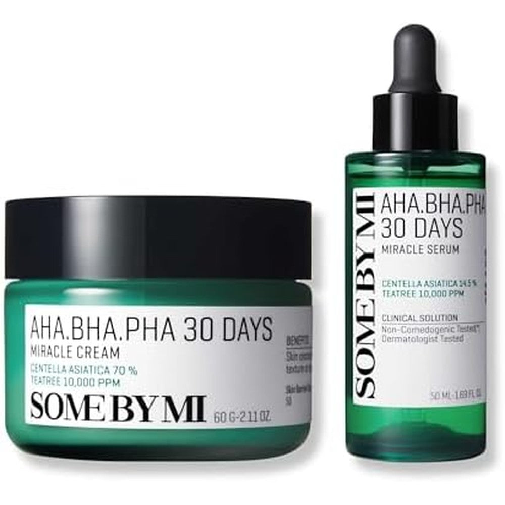 Some By Mi AHA BHA PHA Miracle Cream and Serum set