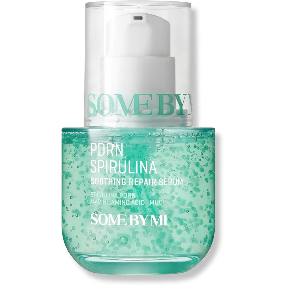 Some By Mi PDRN Spirulina Soothing Repair Serum front view bottle for skin regeneration