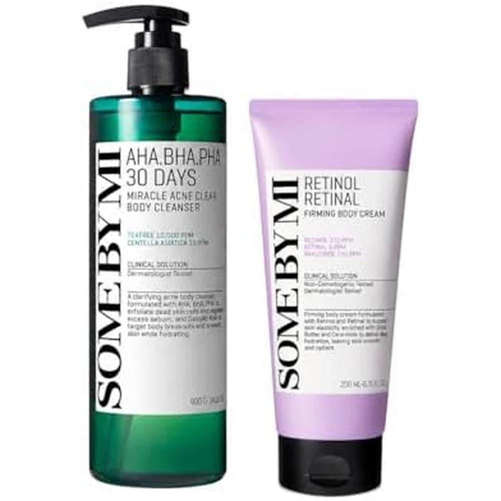 Some By Mi Salicylic Acid Body Wash and Retinal Firming Body Cream set
