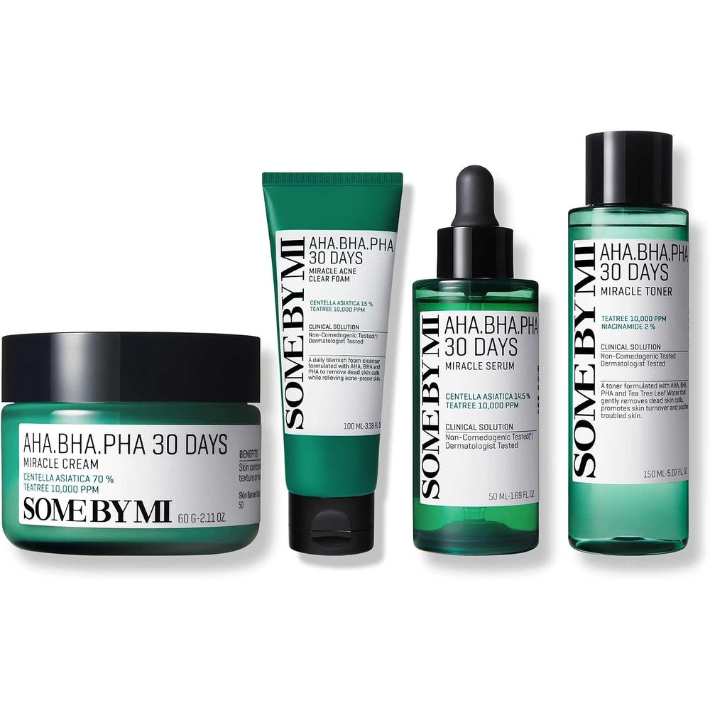 Some By Mi AHA BHA PHA 30 Days Miracle Set front packaging view
