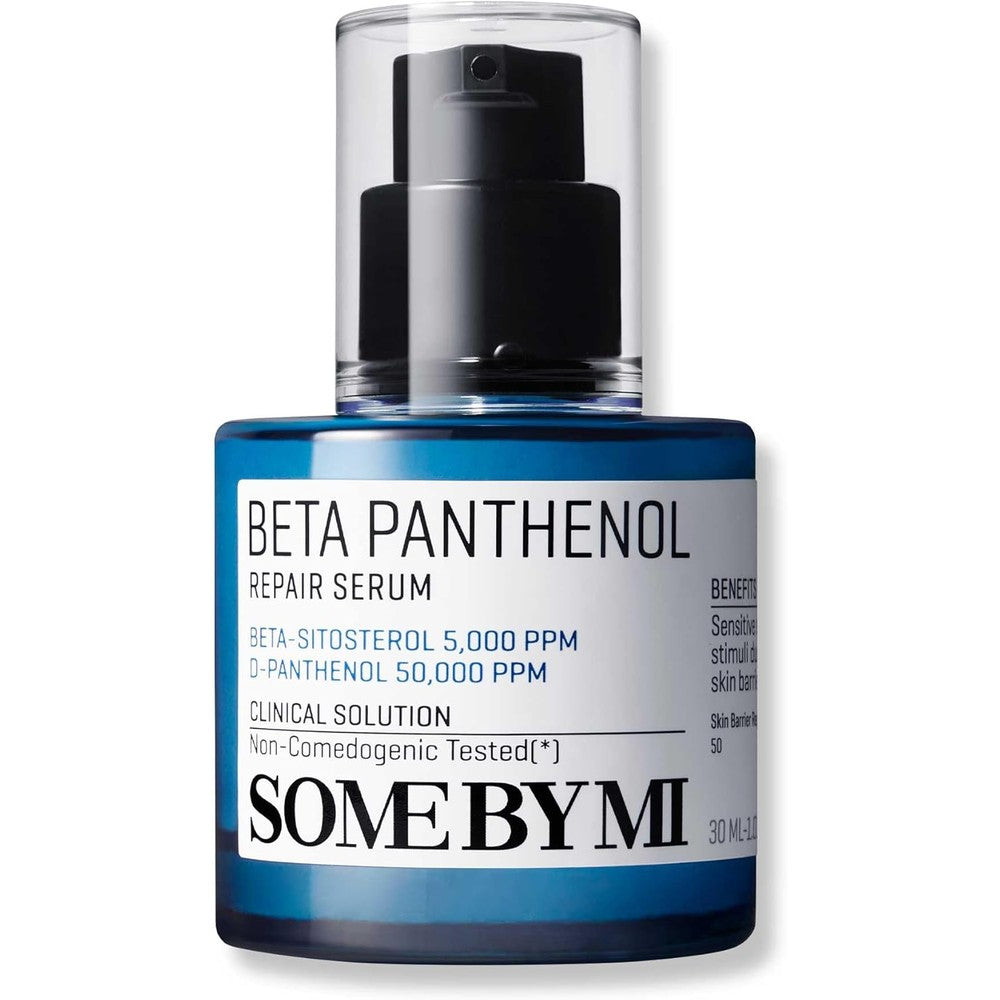 SOME BY MI Beta Panthenol Repair Serum Hydrating Korean Facial Treatment For Skin Barrier Restoration 1.01 Ounce 30 Milliliters