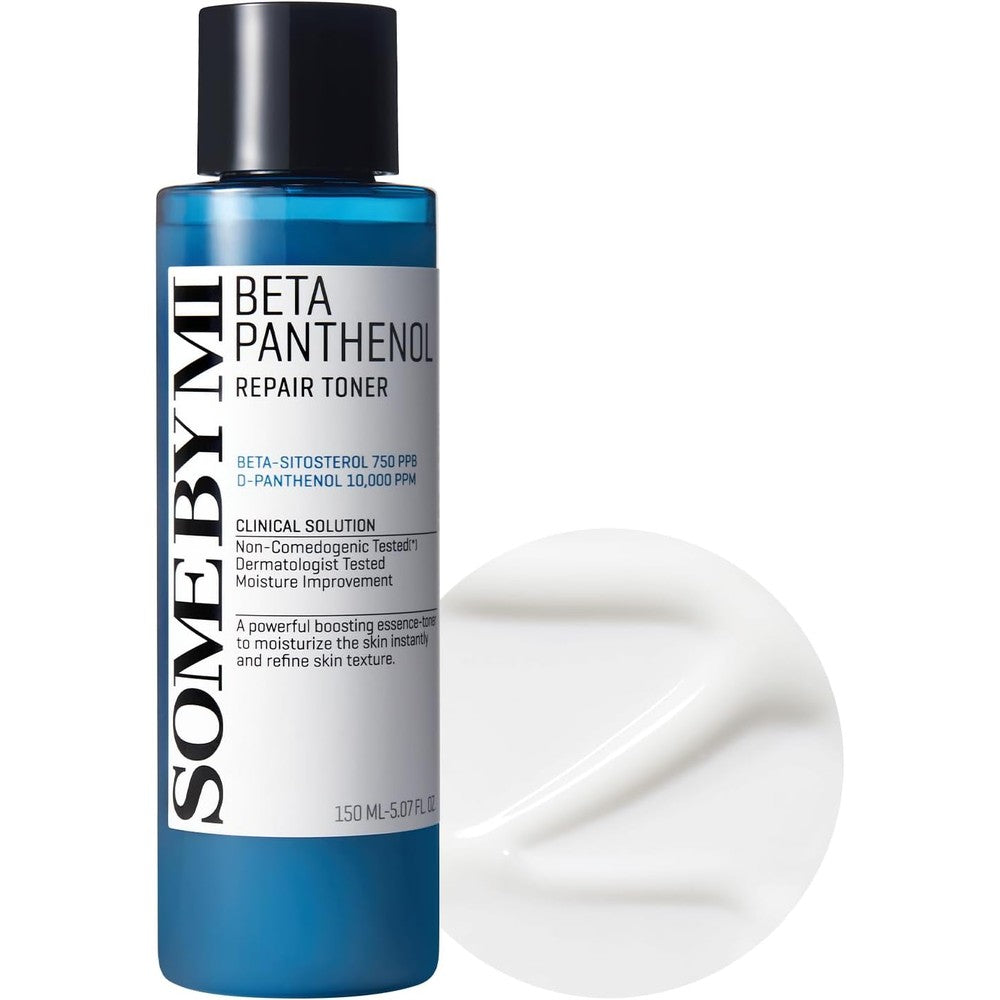 Some By Mi Beta Panthenol Repair Toner Milky Barrier Boosting Essence Facial Toner For Sensitive Skin 5.07 Fluid Ounce 150 Milliliters