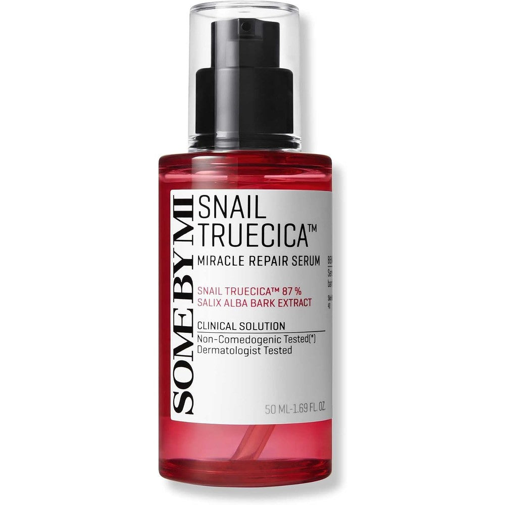 SOME BY MI Snail Truecica Miracle Repair Serum For Sensitive And Acne Prone Skin One Point Sixty Nine Ounce Fifty Milliliter