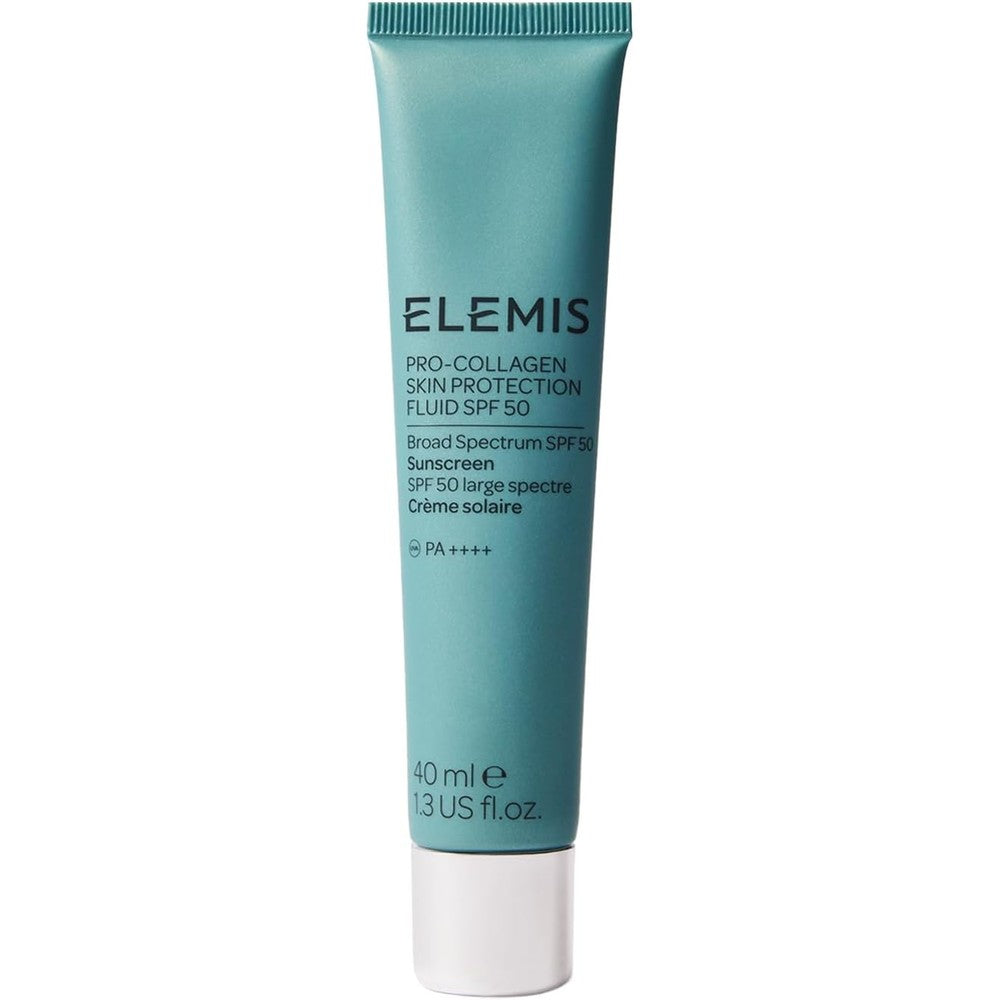 Elemis Pro-Collagen Skin Protection Fluid SPF 50 front view packaging