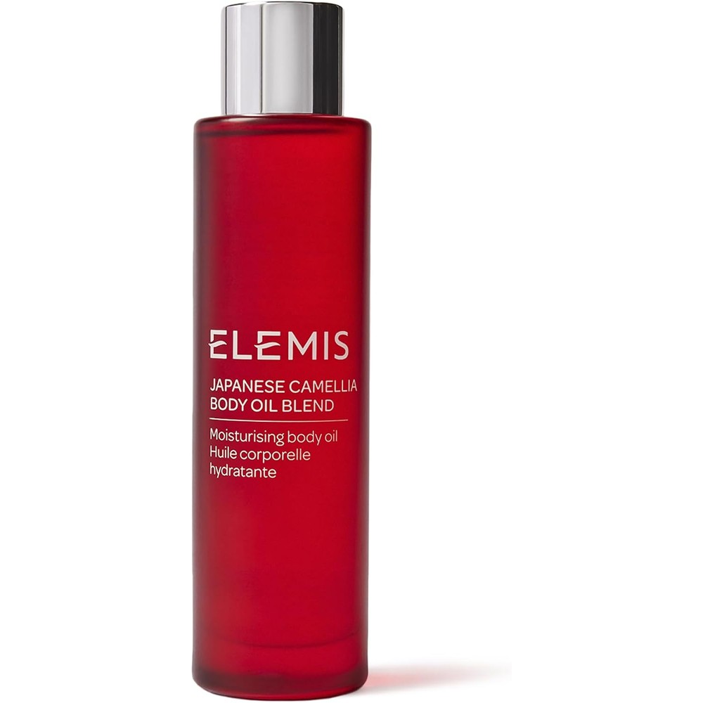 ELEMIS Japanese Camellia Body Oil Blend Luxuriously Lightweight Nourishing Pregnancy And Postpartum Stretch Mark Treatment 100 Milliliter