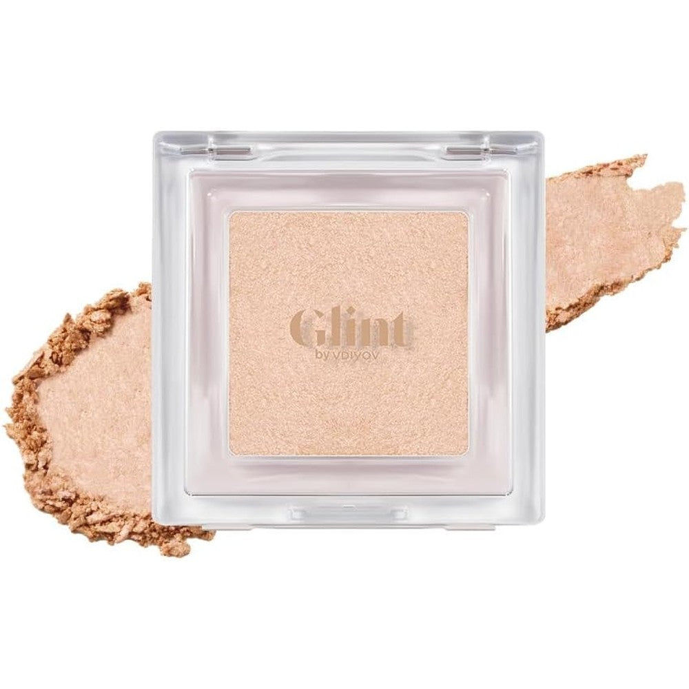 Glint Baked Highlighter Angel Peach front view packaging