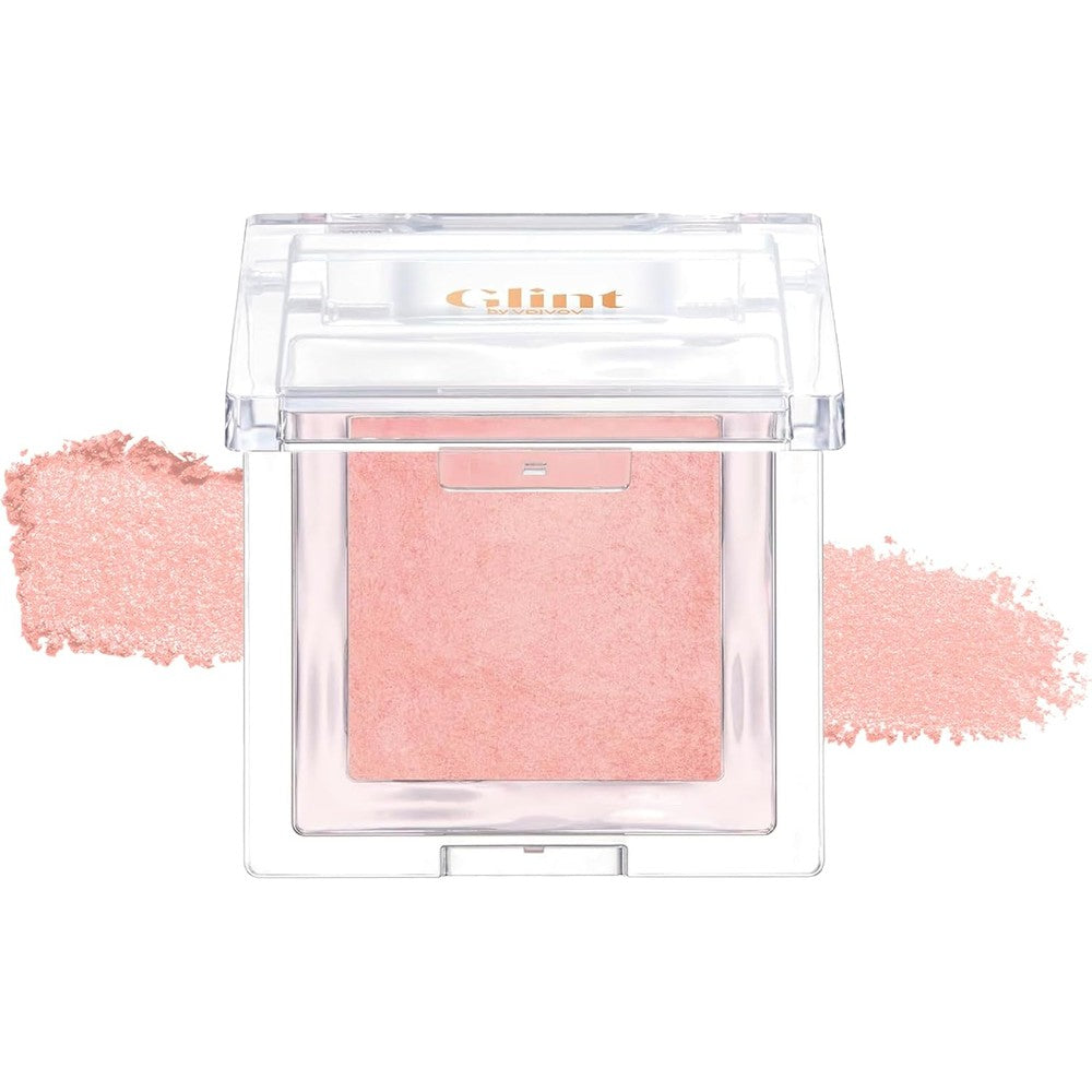 Dista Usa Glint Baked Blush Melon Bite 0.08 Ounce Long Lasting All Day Face Powder For Natural Look Korean Makeup Skin Care