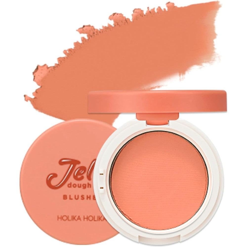 Holika Holika Jelly Dough Blusher 01 Peach Jelly front view