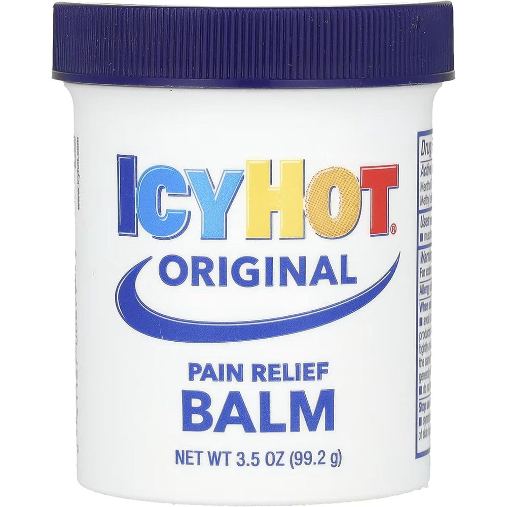Icy Hot Original Pain Relieving Balm For Muscle And Joint Pain Relief 3.5 Ounce Jar