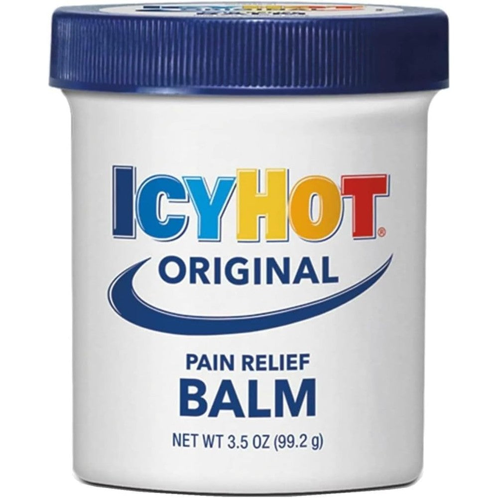 Icy Hot Extra Strength Pain Relieving Balm For Muscle And Joint Pain Relief 3.5 Ounce Pack Of 2