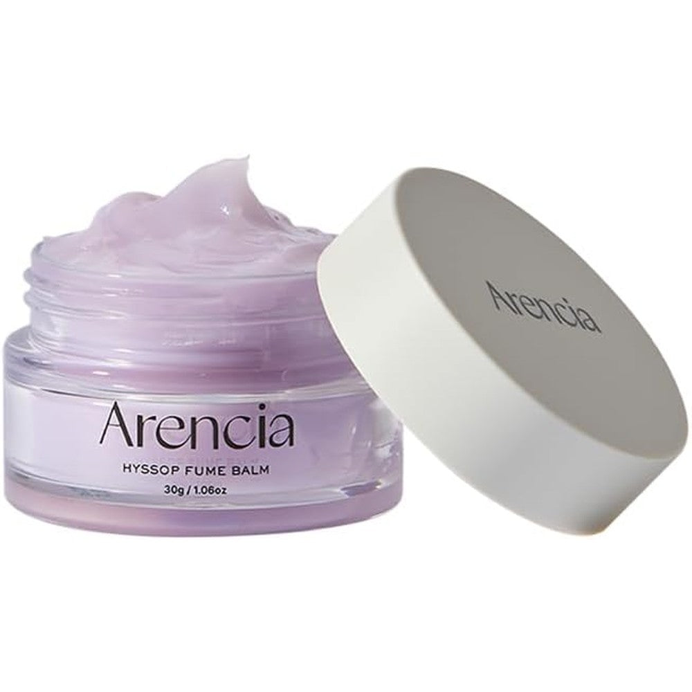 Arencia Hyssop Fume Balm 30g front view for skin elasticity