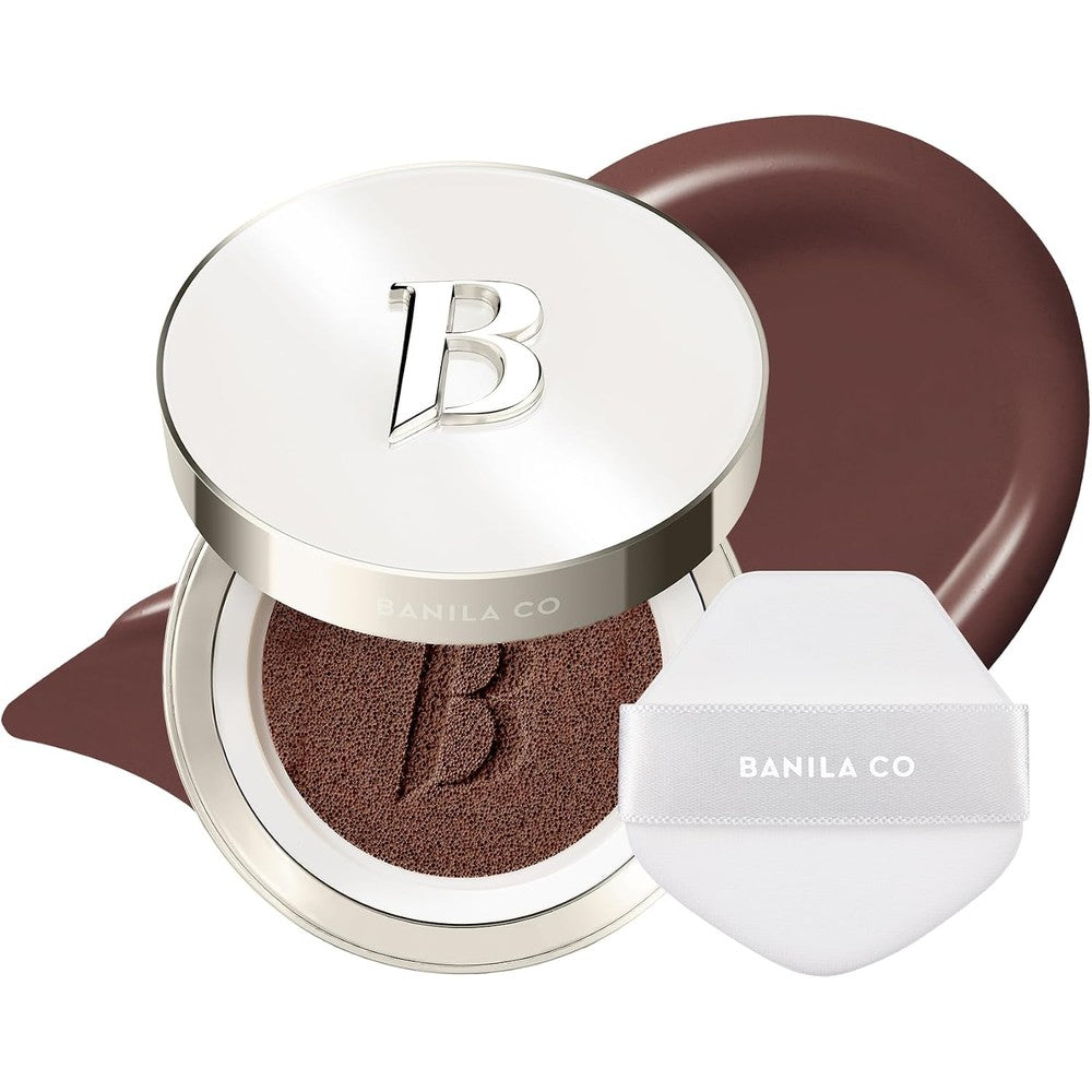Banila Co Covericious Ultimate Cover Cushion 40C Cocoa front view compact