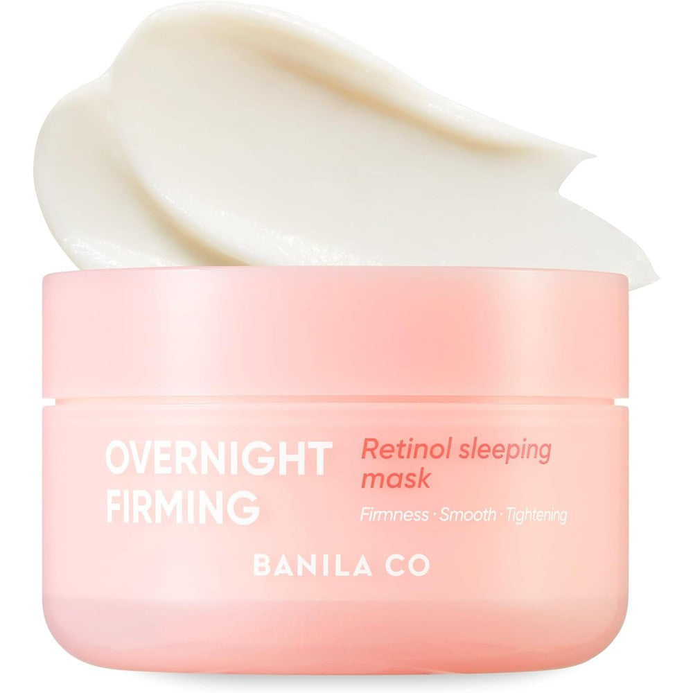 Banila Co Overnight Firming Retinol Sleeping Mask front packaging view
