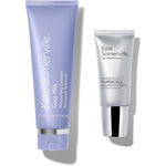 Kate Somerville Barrier Building Power Pair front view showcasing cleanser tube and serum bottle for skin barrier repair