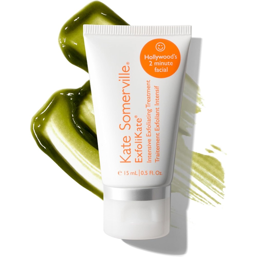 Kate Somerville ExfoliKate Intensive Exfoliating Treatment Facial Scrub With Salicylic Acid And Lactic Acid For Refining Pores Two Fluid Ounces