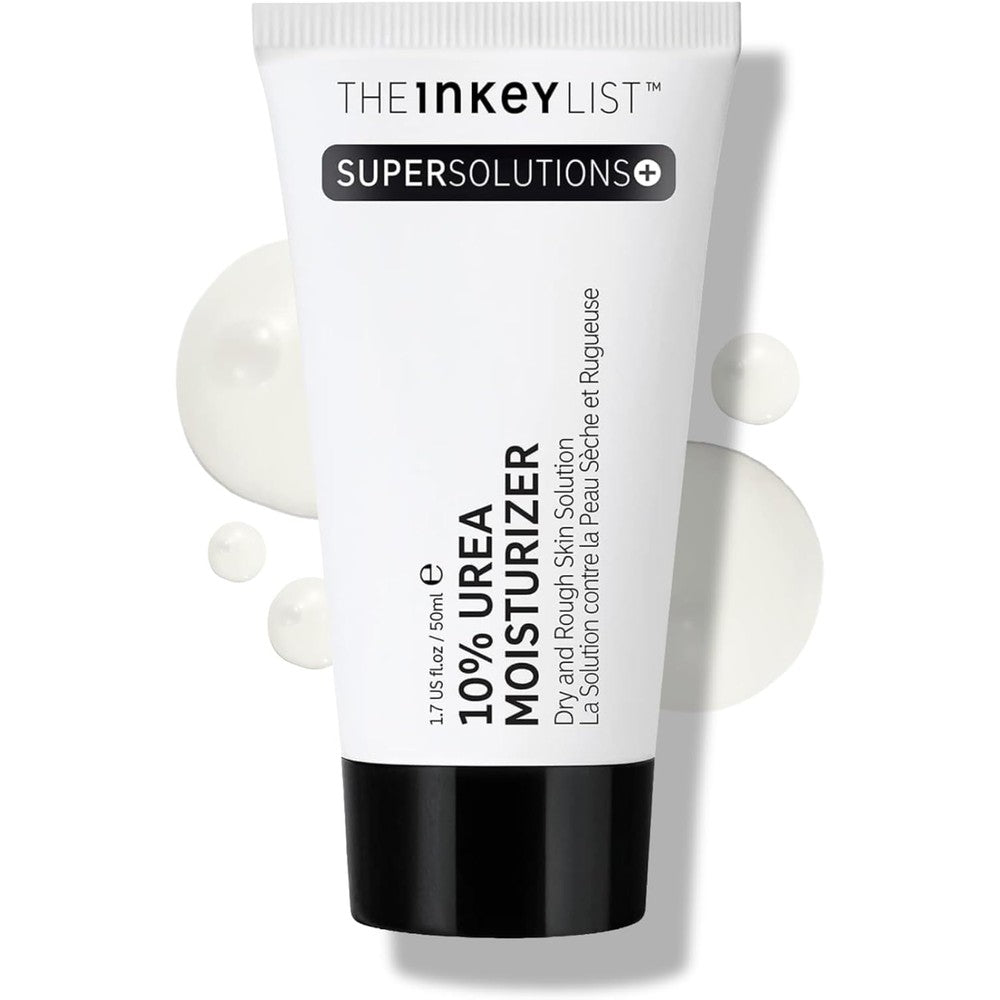The INKEY List SuperSolutions Urea 10% Moisturizer 50ml tube front view face cream for dry skin