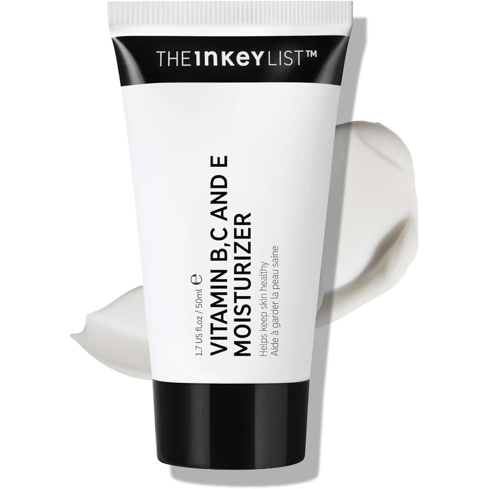 The INKEY List Vitamin B C and E Moisturizer front view bottle