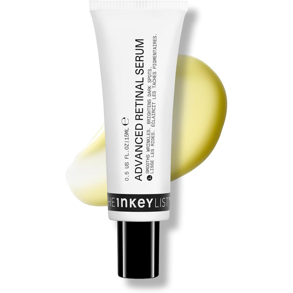 The INKEY List Advanced Retinal Serum 15ml front view packaging for anti-aging routine