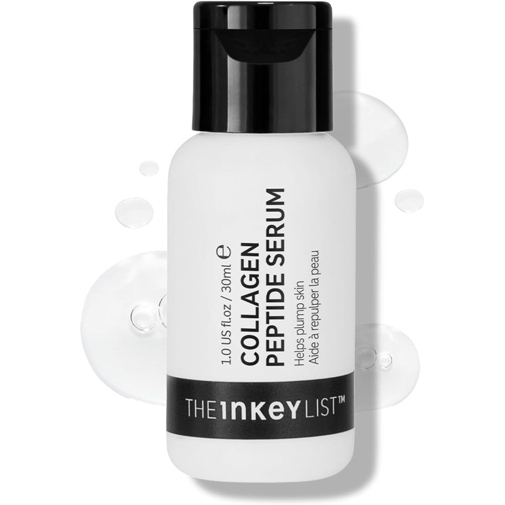 The INKEY List Collagen Peptide Serum Face Serum To Plump And Firm Skin For Fine Lines And Wrinkles 1.01 Fluid Ounce